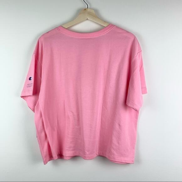 Champion x KNC Beauty Lightweight Cropped Tee '70s Knockout Champion Script 1X - Picture 12 of 12